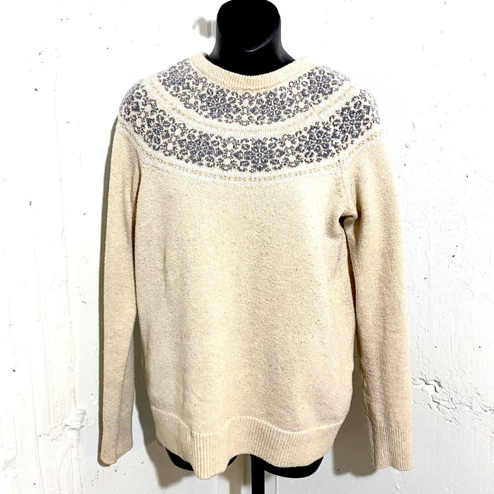 Croft & Barrow Cream Sweater Size Small